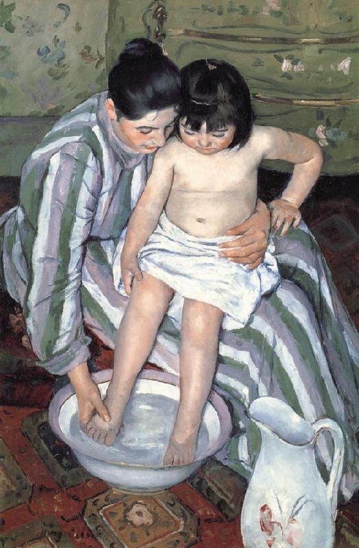 Mary Cassatt The Child's Bath Spain oil painting art